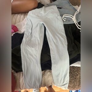 Light blue lululemon leggings- great condition